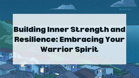  Building Inner Strength and Resilience 