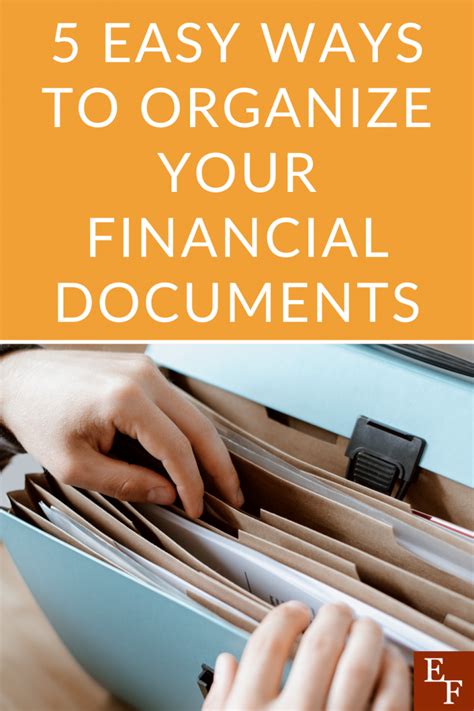  Organizing Your Finances and Legal Matters 