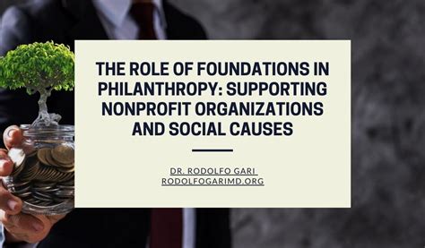  Philanthropy and Social Causes
