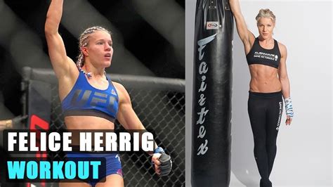 A Glimpse into Felice Herrig's Figure and Fitness Routine