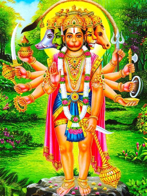 A Glimpse into the Divine World of Lord Hanuman