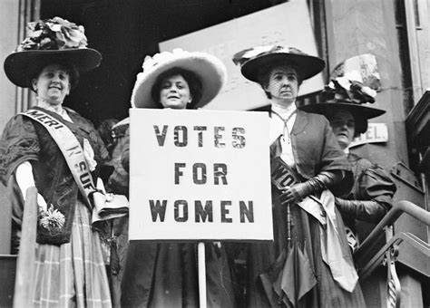 Advocacy for Women's Suffrage