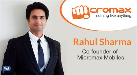 Behind the Scenes: The Role of Rahul Sharma in Micromax's Journey to Success