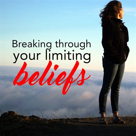 Breaking through limiting beliefs for the realization of your aspirations