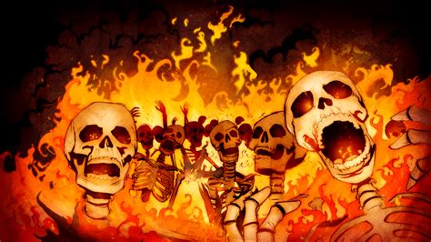 Burning Skeletons: A Reflection of Inner Transformations