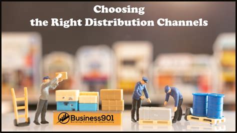 Choosing the Appropriate Channels for Distribution