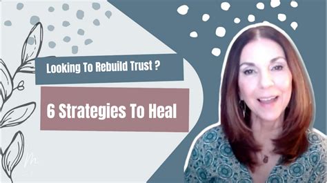 Conquering Fear and Rebuilding Trust – Strategies for Healing