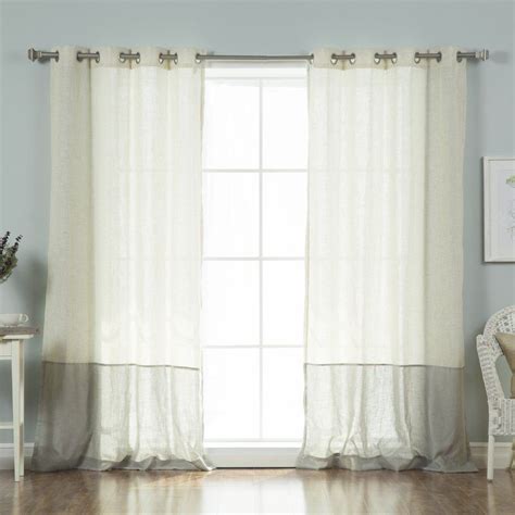 Creating Contrast: Pairing Sunshiny Drapes with Subdued Hues