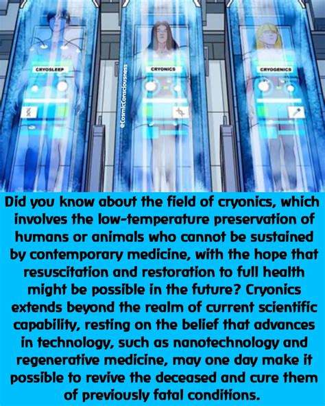 Cryonics and Animal Resurrection: Hope or Fiction?