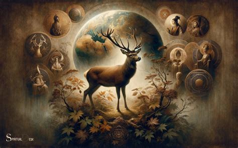 Cultural and Mythological Context: Lions and Deer in Various Belief Systems