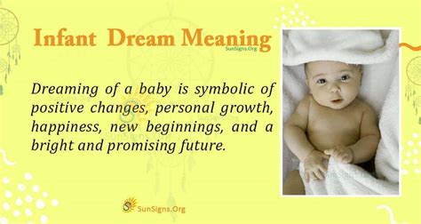 Decoding Dreams of Infant Demise: Symbolism and Significance