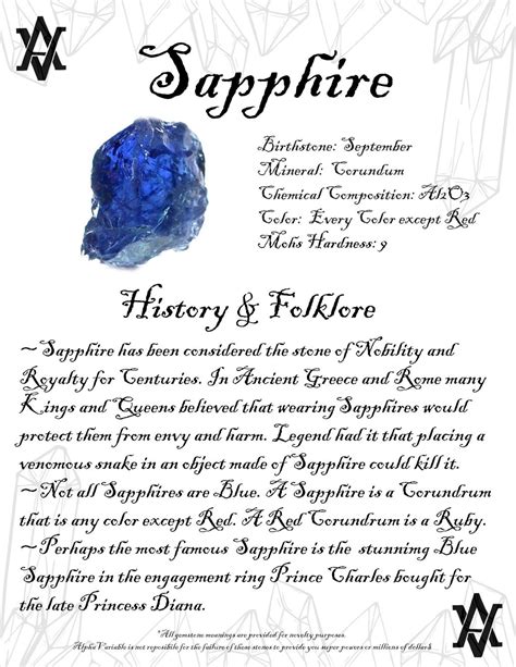 Decoding the Enigmatic Chronology of Sapphire's Existence