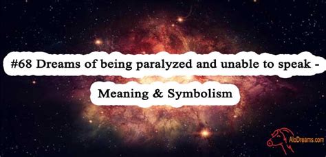Decoding the Symbolism in Dreams of Paralysis