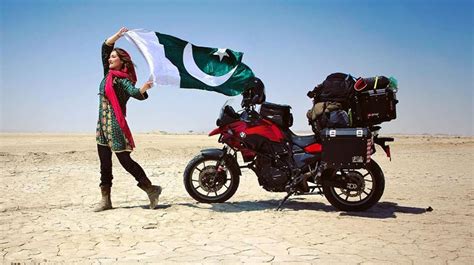 Defying Limits: Rosie Gabrielle's Courageous Solo Motorcycle Journey Across Pakistan