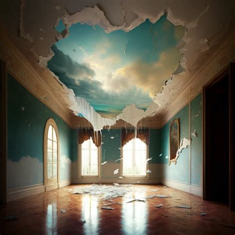 Diving into the Depths: Exploring the Symbolism of Crumbling Ceilings in Dreams