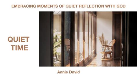 Embracing the Silence: A Moment of Reflection