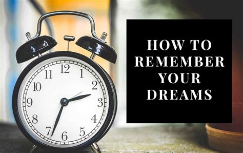 Enhancing Dream Recall: Remembering Your Nightly Adventures