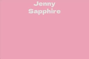 Exploring Jenny Sapphire's Wealth