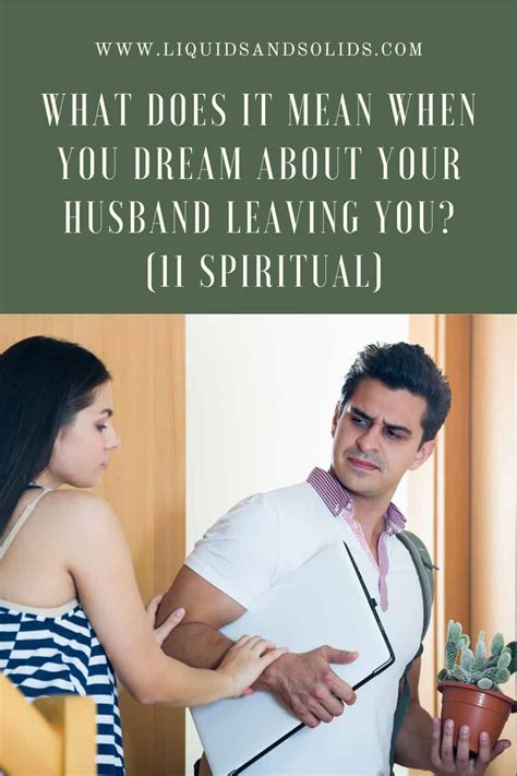 Exploring Possible Reasons for Dreaming about Your Partner's Departure