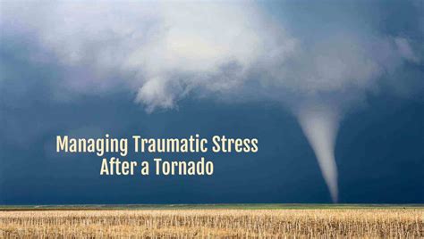 Exploring the Impact of Stress and Anxiety on Tornado-related Nightmares