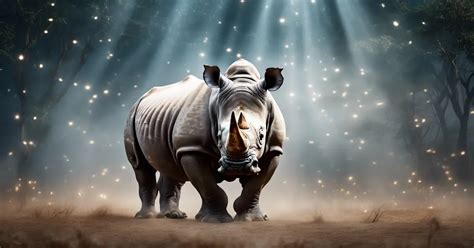 Exploring the Rhino: Unveiling its Symbolic Significance as a Representation of Power and Assertiveness in Dreams