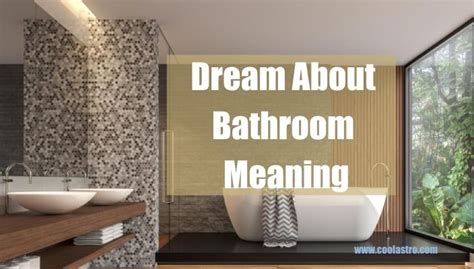 Feeling Exposed: The Psychological Interpretation of Bathroom Dreams