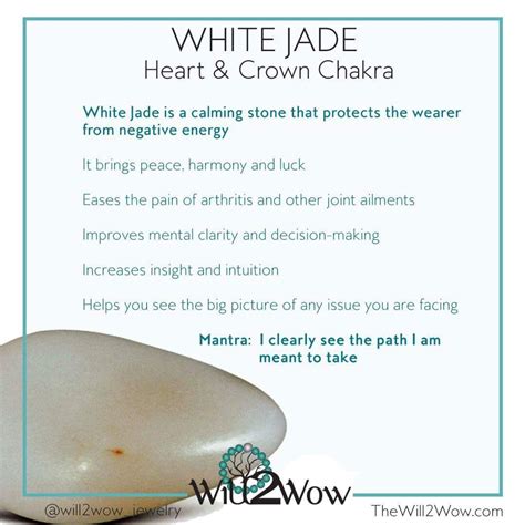 Healing and Holistic Properties of White Jade for Body and Mind