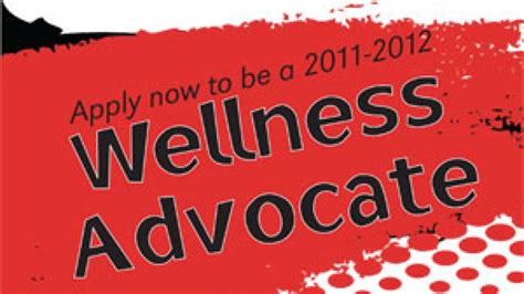 Health and Wellness Advocacy