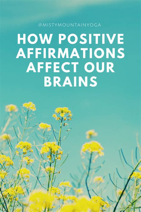 How Positive Affirmations Rewire Your Brain