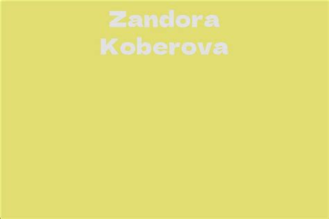 Inspiring the Masses: Zandora Koberova's Impact on the Entertainment Industry