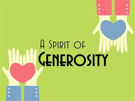 Inspiring the Youth through Generosity