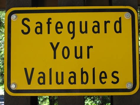 Lessons Learned: Safeguarding Your Valuables