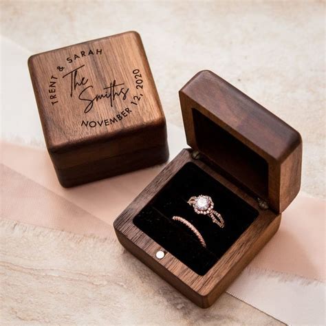 Looking for an Engagement Ring Box that Doubles as a Keepsake?