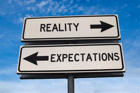 Managing Expectations: Navigating the Contrast Between Fantasies and Reality