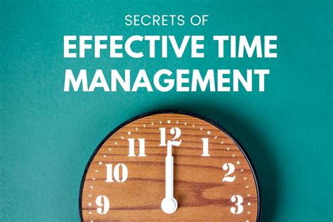 Mastering Time: Unlocking the Key to Efficient Time Management