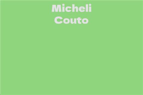 Micheli Couto's Financial Standing and Charitable Contributions
