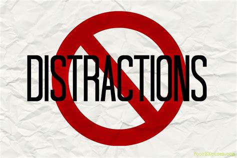 Minimize Distractions to Stay Focused