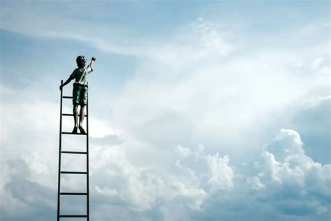 Reaching for Higher Ground: The Symbolic Meaning of Ascending Ladders in Dreams