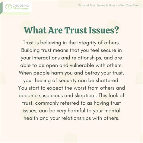 Relationship Reflections: Exploring the Impact of Trust Issues