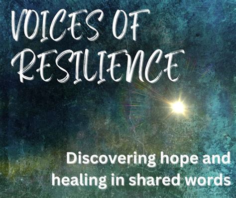 Seeking Signs of Resilience: Discovering Hope and Fortitude amidst Mysterious Shadows