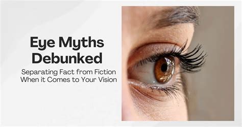Separating Fact from Fiction: Debunking Myths about Corrective Eye Surgery