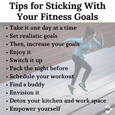 Setting Attainable Fitness Goals