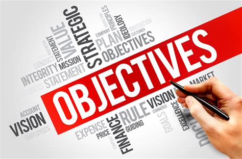 Setting Clear Objectives: The Key to Academic Achievement