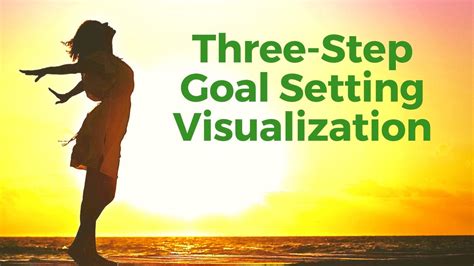 Setting and Visualizing Your Goal