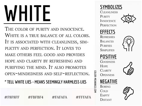 Symbolism of Color: White