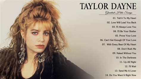 Taylor Dayne's Greatest Hits and Career Highlights