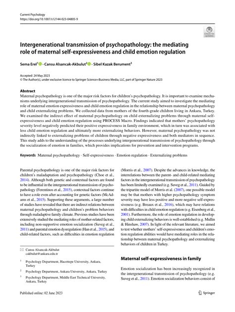 The Complex Network of Maternal Psychopathology