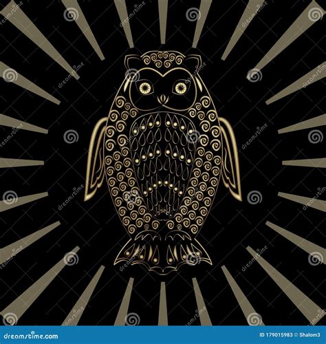 The Enigmatic Wisdom Symbol: The Gold Owl