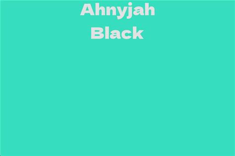 The Future of Ahnyjah Black's Journey