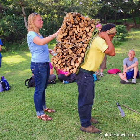 The Impact of Carrying Firewood on Psychological Well-being